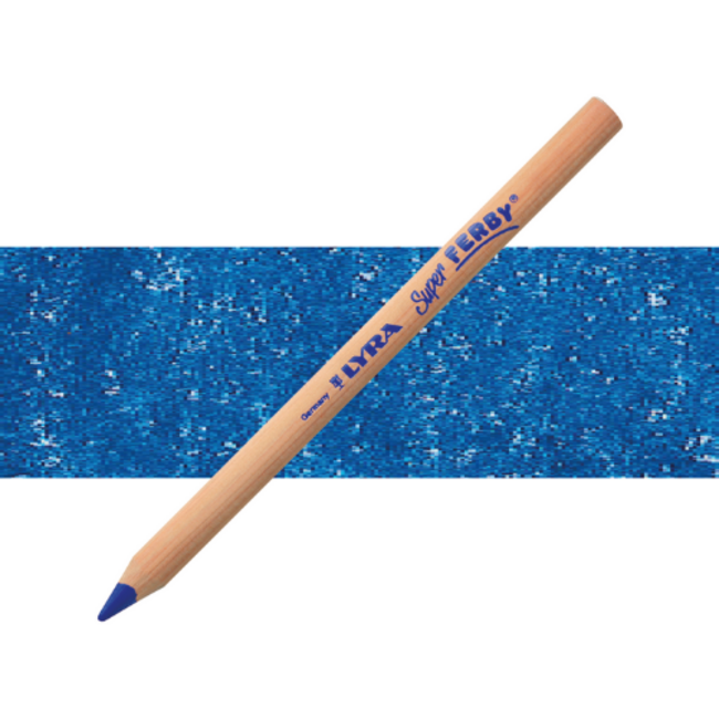Lyra SUPER FERBY ongelakt potlood Pruisich blauw