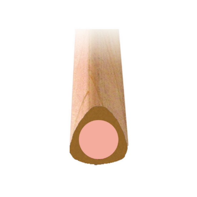 Lyra SUPER FERBY ongelakt potlood huidskleur