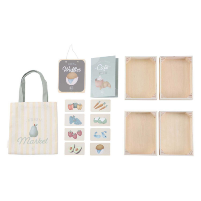 Little Dutch Little Dutch Houten marktkraam FSC