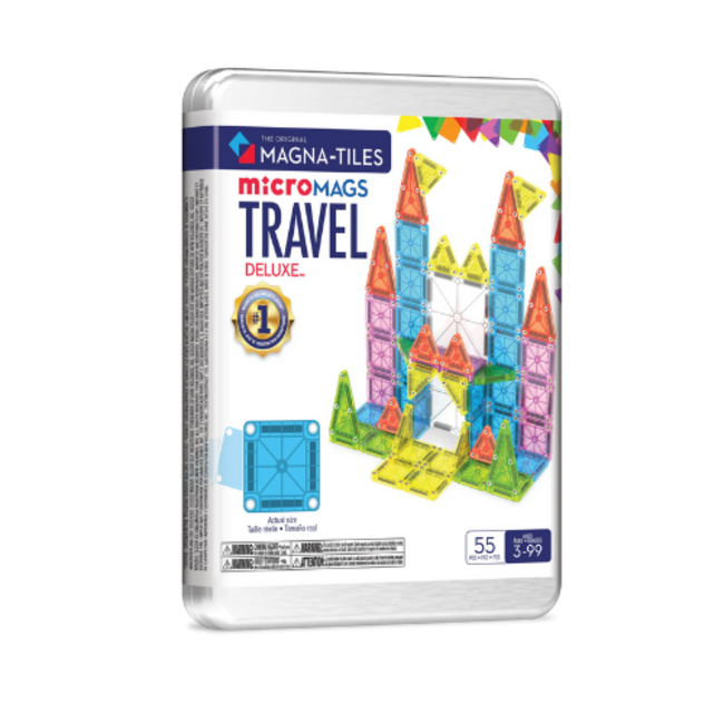 Magna-tiles - Reiseditie Deluxe (Travel Set Deluxe) 55 piece