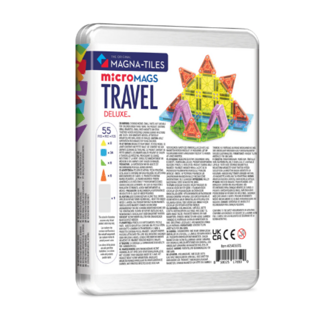 Magna-tiles Magna-tiles - Reiseditie Deluxe (Travel Set Deluxe) 55 piece