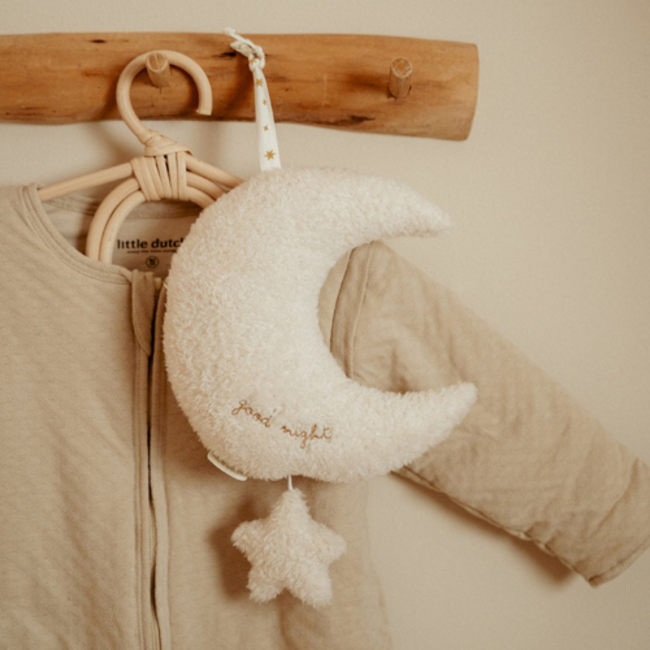 Little Dutch Little Dutch Muziekdoos Maan - Newborn Naturals GRS