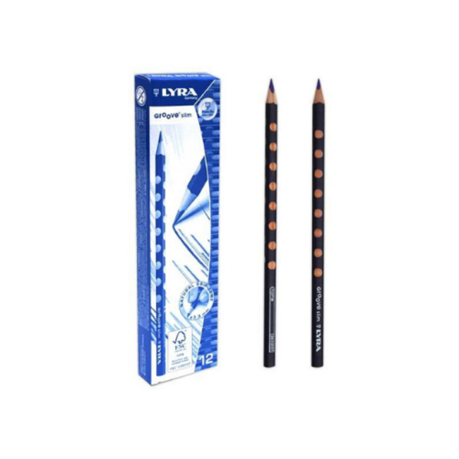 Lyra GROOVE potlood slim blauw/violet