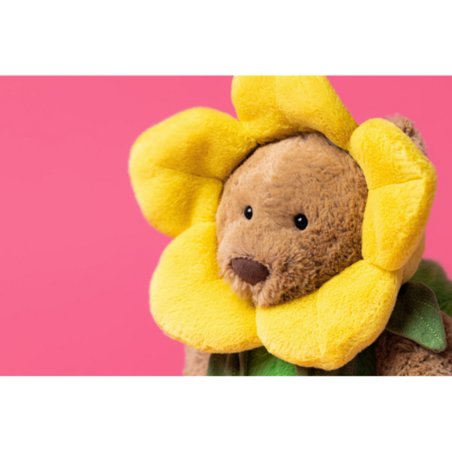 Jellycat Jellycat, Bartholomew Bear Daffodil Outfit