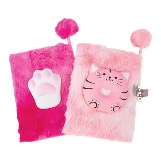 Great Pretenders Furry Friends Squishy Journal, Kat, 2 verschillende stijlen