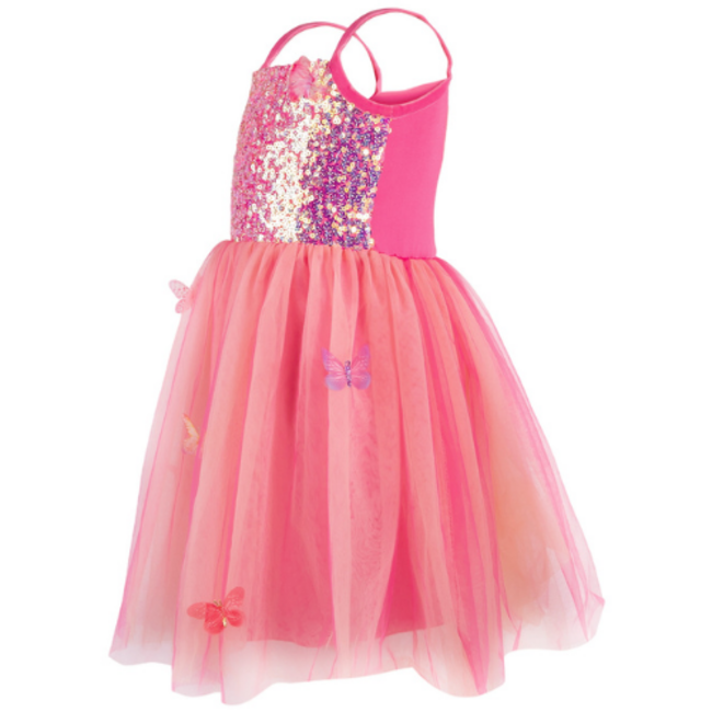 Great Pretenders Vlinderjurk, roze, maat US 5-6