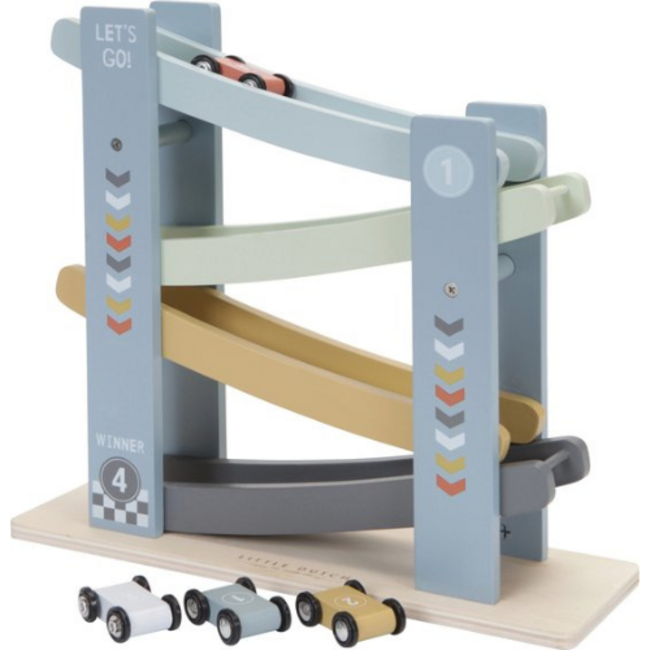 Little Dutch Little Dutch Rollerbaan Cars FSC