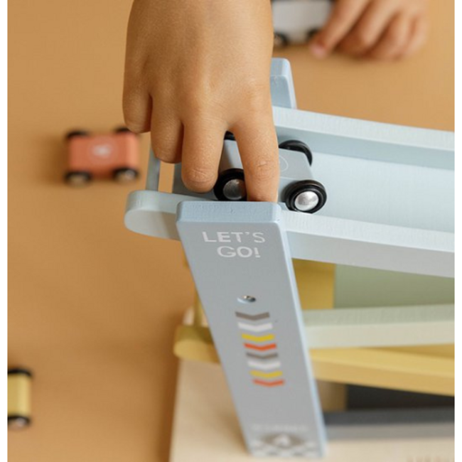 Little Dutch Little Dutch Rollerbaan Cars FSC