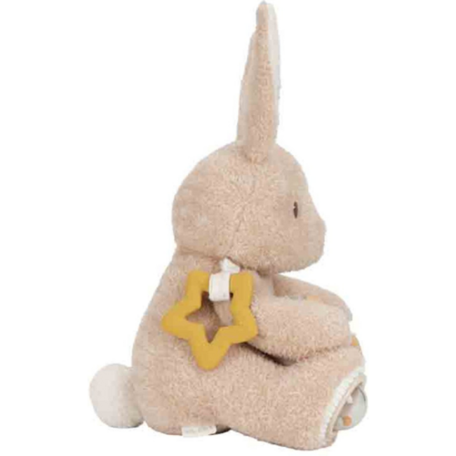 Little Dutch Little Dutch Newborn Naturals Activiteitenknuffel Baby Bunny GRS