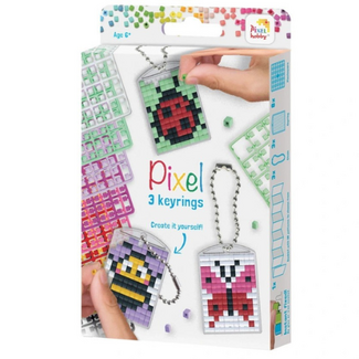 Pixelhobby Medaillon Set Insecten 3 stuks