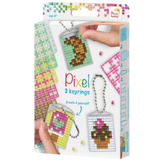 Pixelhobby Pixelhobby Medaillon Set Zoetigheden 3 stuks