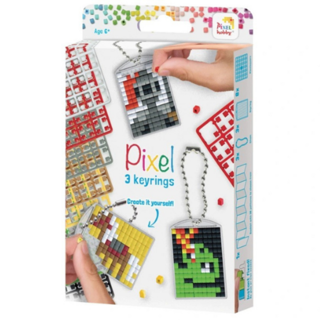 Pixelhobby Pixelhobby Medaillon Set Avontuur 3 Stuks