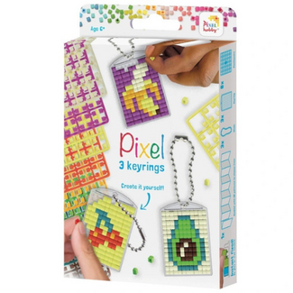 Pixelhobby Medailon Set Fruit 3 stuks