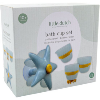 Little Dutch Little Dutch Badwand bekers zeester