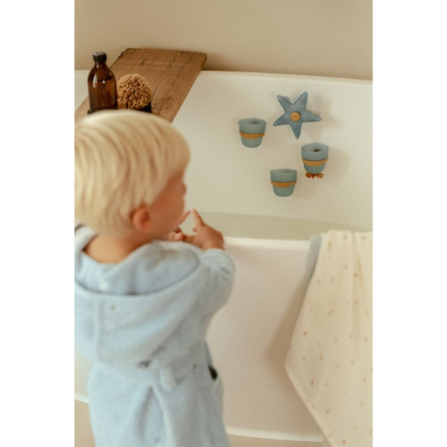 Little Dutch Little Dutch Badwand bekers zeester