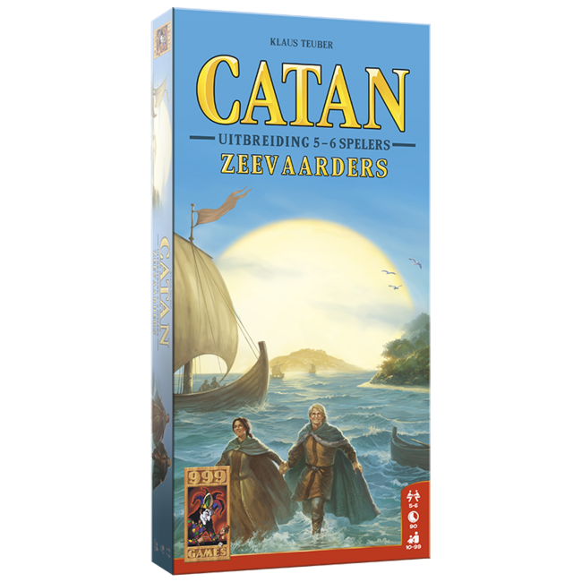 999 Games Catan: De Zeevaarders 5/6 spelers - Bordspel