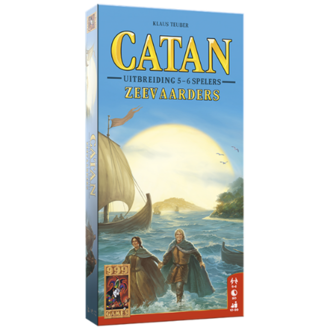 999 Games Catan: De Zeevaarders 5/6 spelers - Bordspel