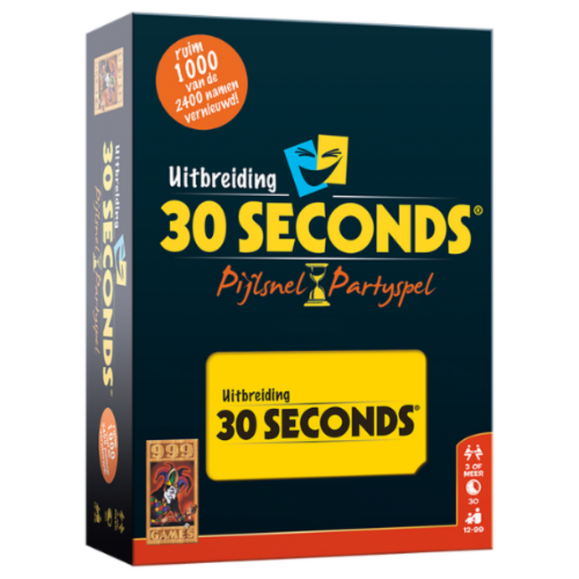 999 Games 30 Seconds Uitbreiding - Bordspel