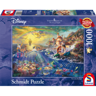 999 Games Disney Kleine Zeemeermin, Ariël, 1000 stukjes - Puzzel