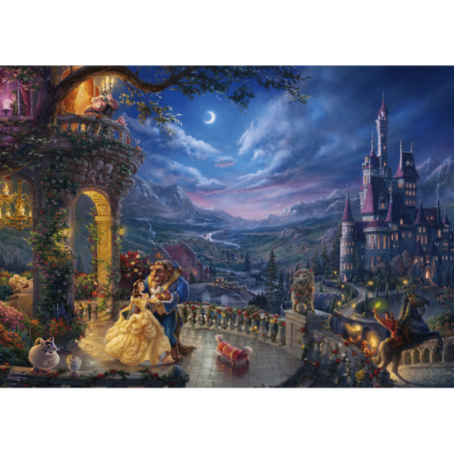 999 Games Disney Beauty and the Beast, 1000 stukjes - Puzzel