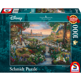 999 Games Disney, 101 Dalmatiërs, 1000 stukjes - Puzzel