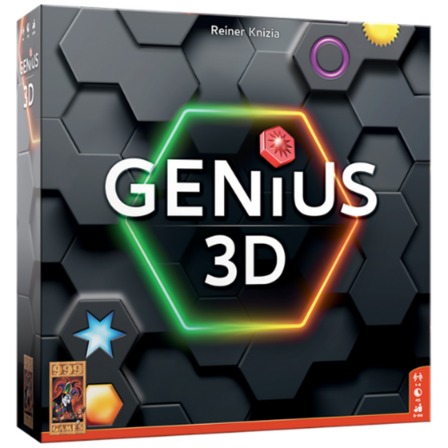 999 Games bordspel, genius 3D