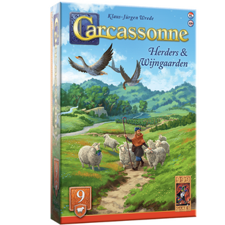 999 Games Bordspellen, Carcassonne: Herders & Wijngaarden Uitbreiding 9