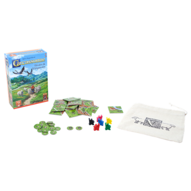 999 Games Bordspellen, Carcassonne: Herders & Wijngaarden Uitbreiding 9