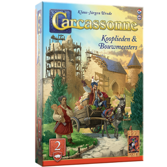 999 Games Bordspellen, Carcassonne: Kooplieden & Bouwmeesters Uitbreiding 2