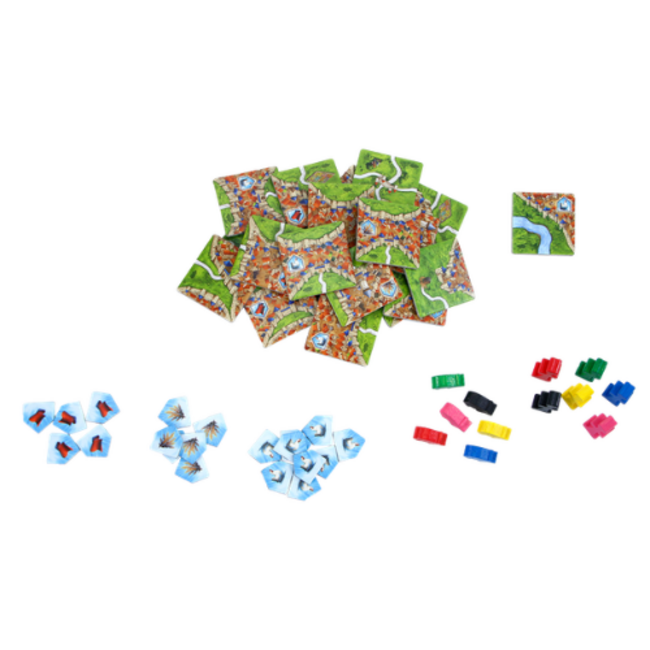 999 Games Bordspellen, Carcassonne: Kooplieden & Bouwmeesters Uitbreiding 2