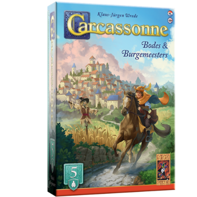 999 Games Bordspellen, Carcassonne: Bodes & Burgemeesters Uitbreiding 5