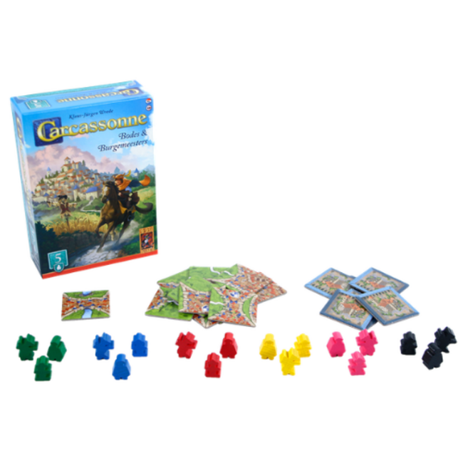 999 Games Bordspellen, Carcassonne: Bodes & Burgemeesters Uitbreiding 5