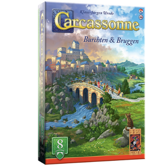 999 Games Bordspellen, Carcassonne: Burchten & Bruggen Uitbreiding 8