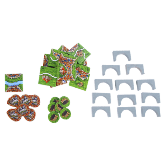 999 Games Bordspellen, Carcassonne: Burchten & Bruggen Uitbreiding 8