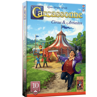 999 Games Bordspellen, Carcassonne: Circus & Artiesten Uitbreiding 10