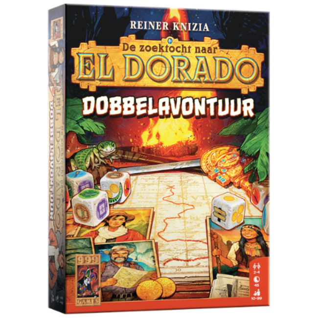 999 Games De Zoektocht naar El Dorado: Dobbelavontuur - Dobbelspel