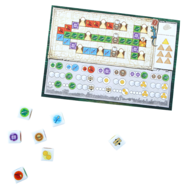 999 Games De Zoektocht naar El Dorado: Dobbelavontuur - Dobbelspel