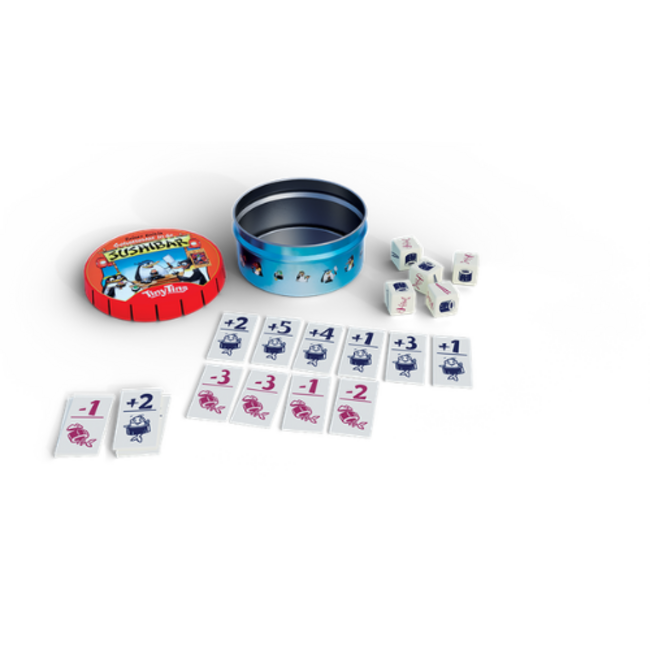 999 Games Reisspellen, Tiny Tins: Geharrewar in de Sushibar - Dobbelspel