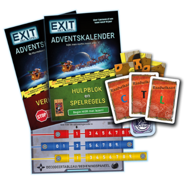 999 Games Exit Adventskalender: De intergalactische race - Breinbreker