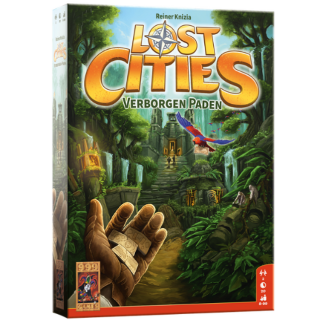 999 Games Lost Cities: Verborgen Paden - Bordspel