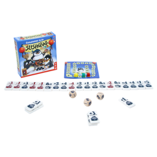 999 Games Geharrewar in de Sushibar Junior - Dobbelspel