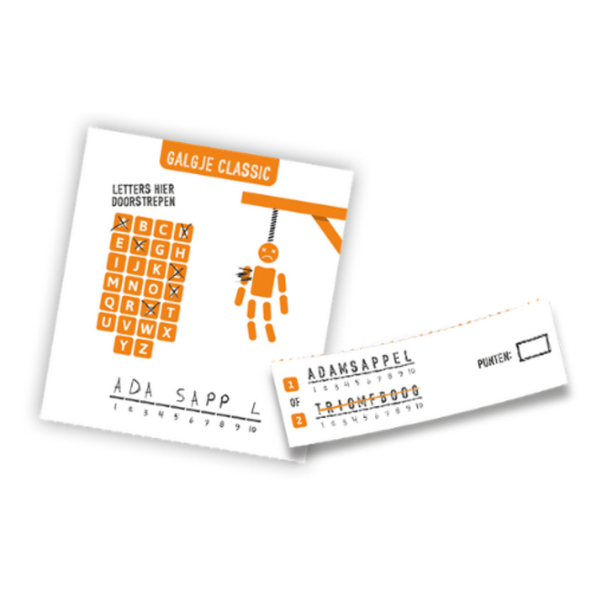 999 Games Galgje Classic - Partyspel