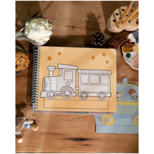 Little Dutch Knutselen, Jim's garage knip & boek boek