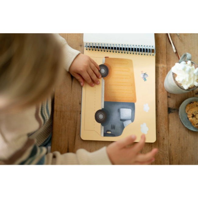 Little Dutch Knutselen, Jim's garage knip & boek boek