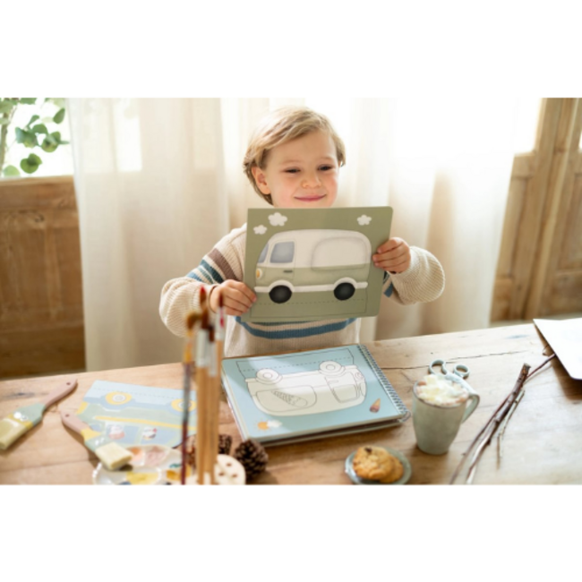 Little Dutch Knutselen, Jim's garage knip & boek boek