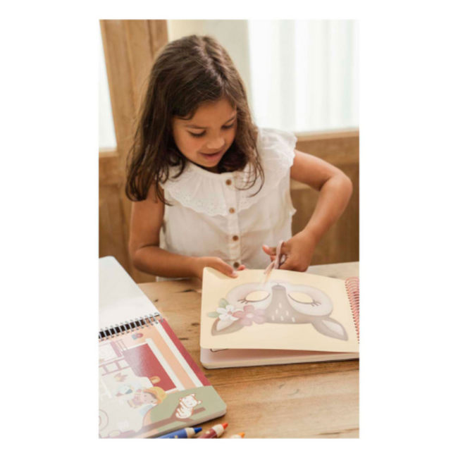 Little Dutch Little Dutch Rosa's Maskers Maken - Met Schaar