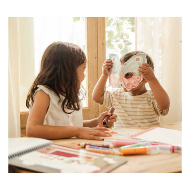 Little Dutch Little Dutch Rosa's Maskers Maken - Met Schaar