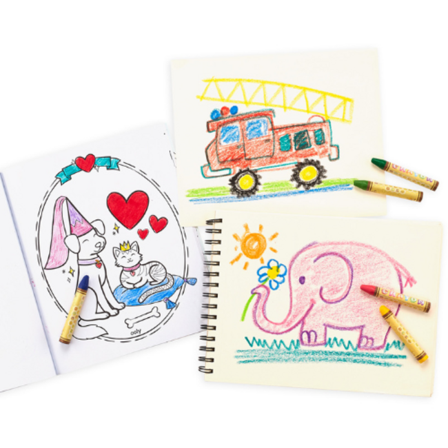 Ooly Brilliant Bee Crayons - set of 12