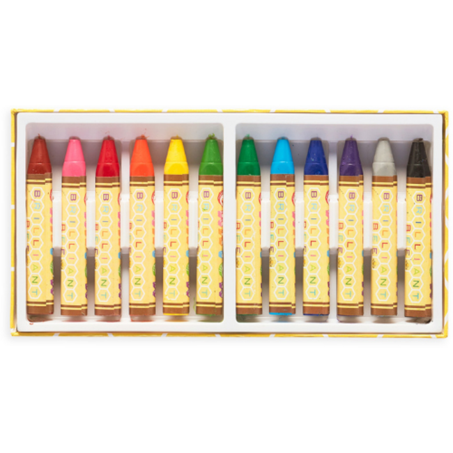 Ooly Brilliant Bee Crayons - set of 12