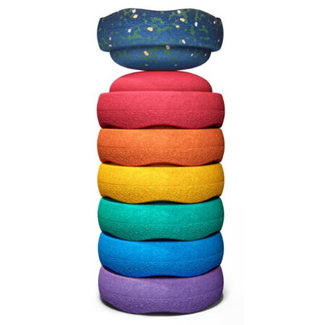 Stapelstein Mini Rainbow Water Lily set classic